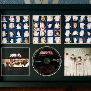 Sum 41 | All Killer, No Filler | Retro Mounted CD Wall Display | Frame Not Included |