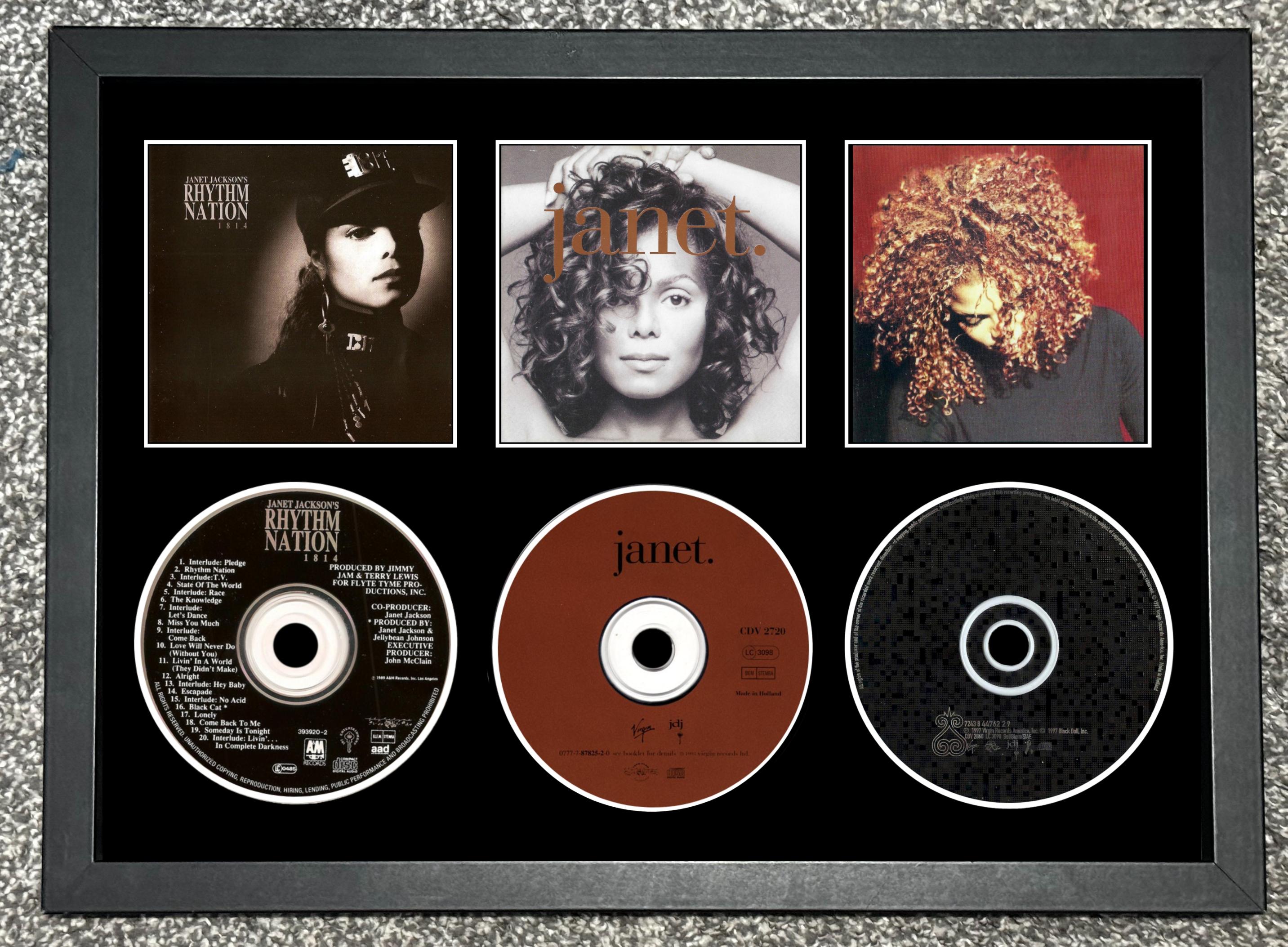 Janet Jackson' Poster, picture, metal print, paint by Booth Callahan