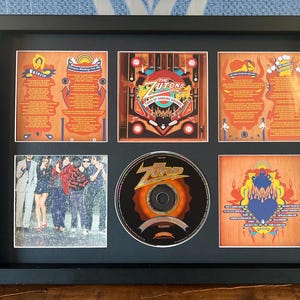 The Zutons | Tired Of Hanging Around | Retro Mounted CD Wall Display | Frame Not Included |