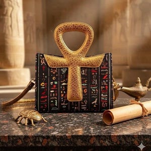 Ankh Life Key Women’s Bag – Stylish Fabric & Leather Blend