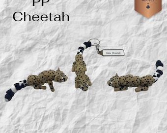 Pawfect Pets Cheetah, 3D Printed Pet Keychain – Can be Personalized, Pet Lover Gift, Collectable Keepsake, Gift Packaging