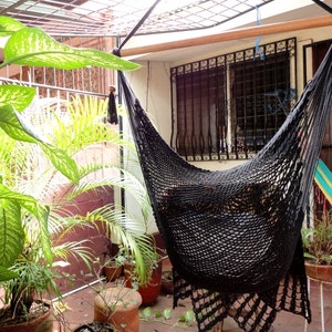 Black Sitting Hammock image 4