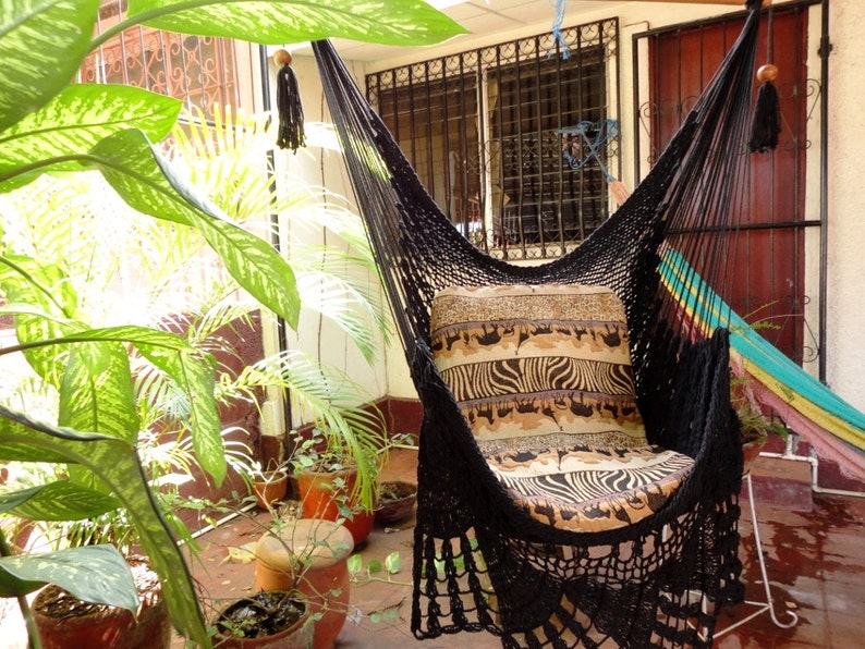 Black Sitting Hammock image 2