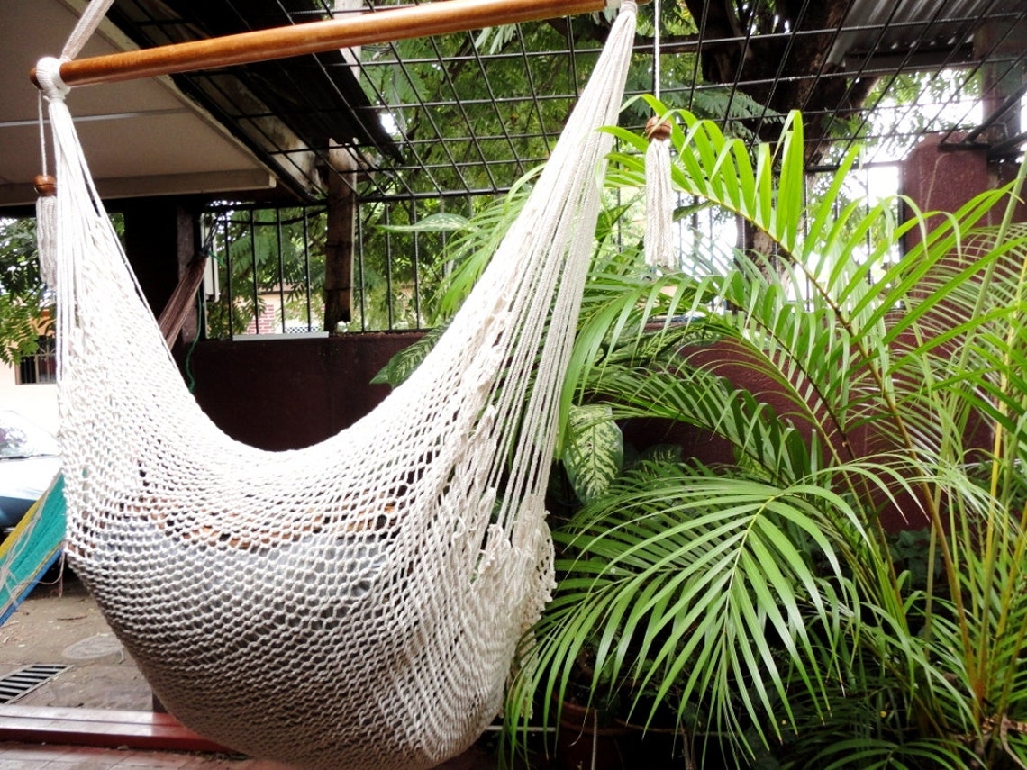 white hammock chair