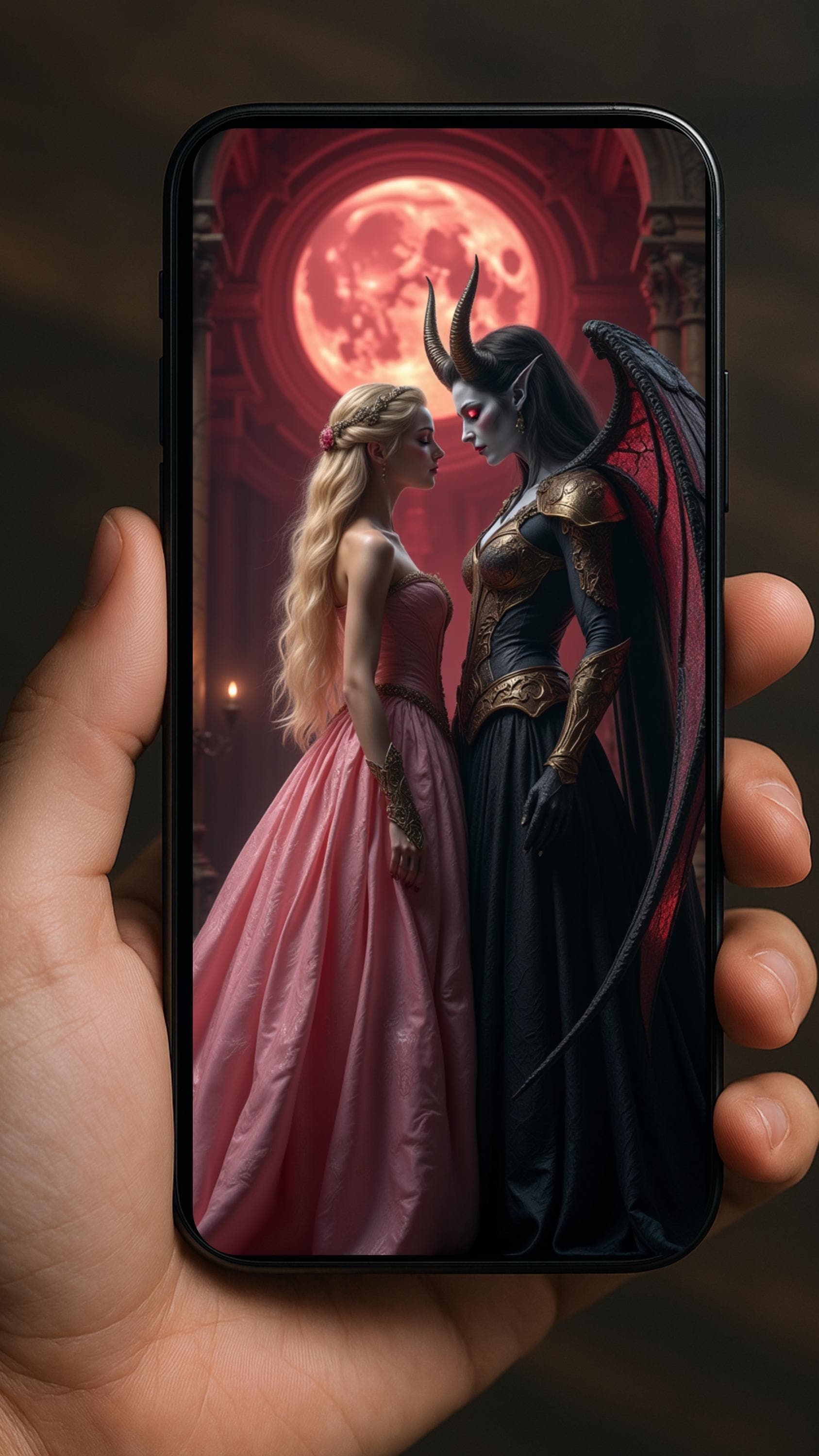 Dark Fate Gothic Princess Wallpaper | Demon Queen Vs Light Princess ...