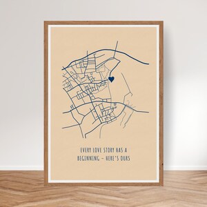 Erstes Treffen, Erstes Haus, Erster Kuss, Personalisierte Koordinaten Kunst, Digitaler Download, Paar Geschenk