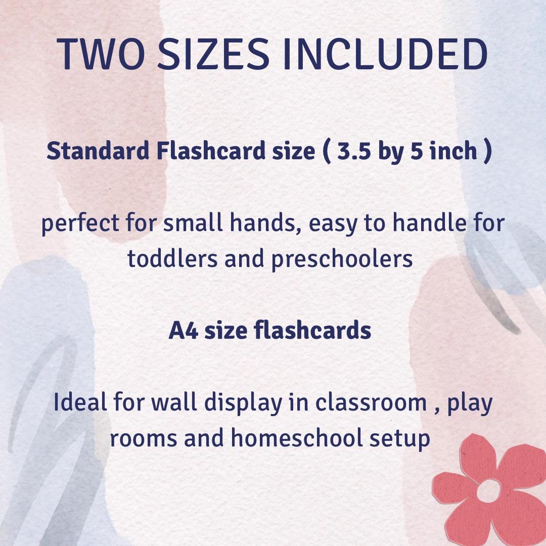Alphabet Flashcards A-Z | Printable ABC Learning Cards for Kids ...