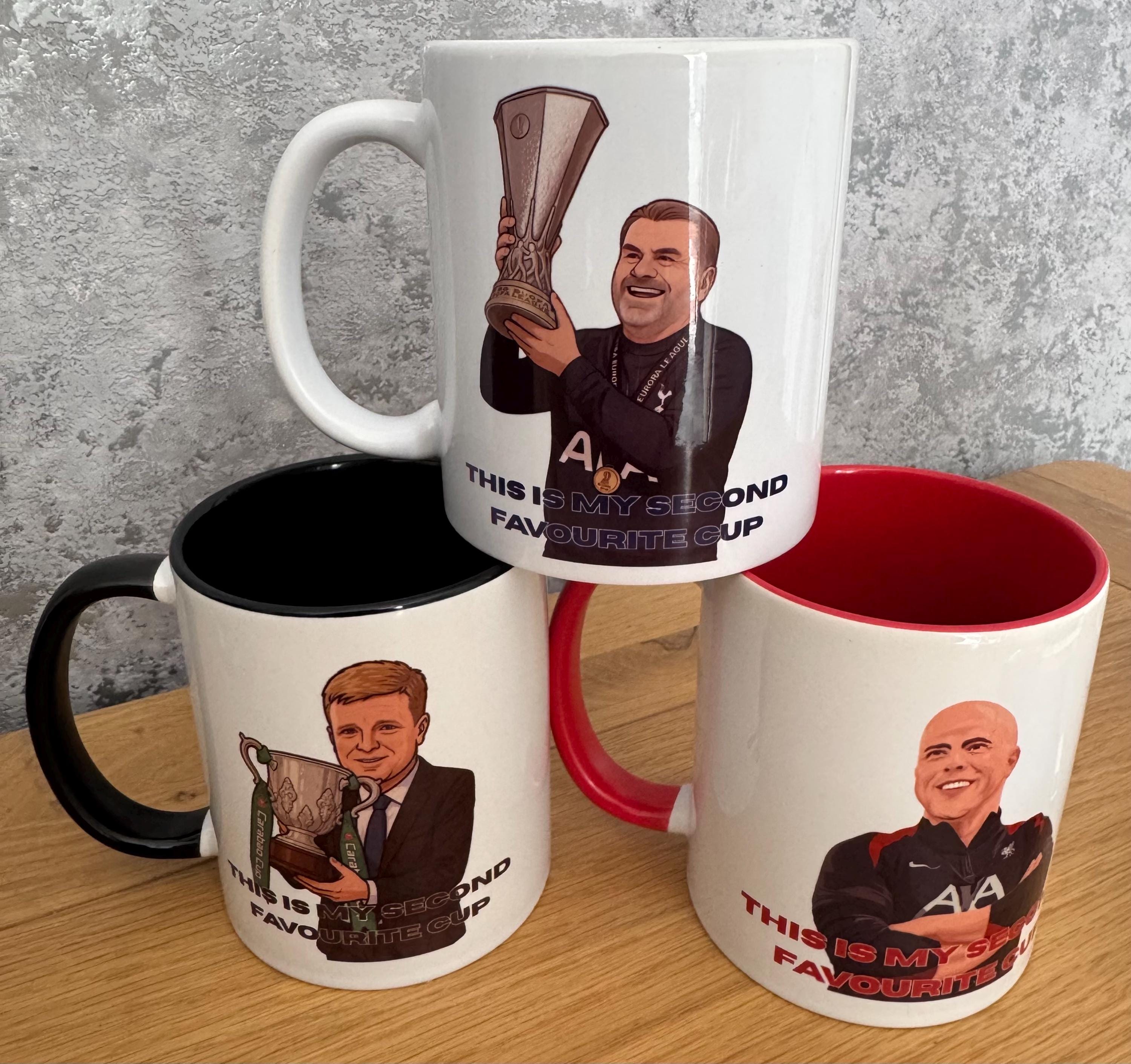 Tasse Newcastle United FC - Forme Noire - 315 Ml (11 Oz) - Produit Officiel