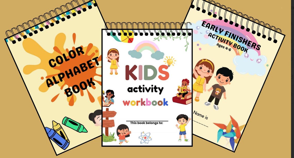 Kids Learning & Classroom Activities Bundle, Teachers Parents ...