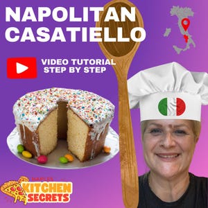 Sweet Casatiello Italian Easter Cake Recipe – Printable PDF Download with Video Tutorial