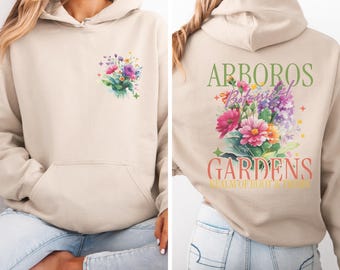 Arboros Botanical Gardens Kindred's Curse Saga hoodie Everflame Bookish merch Romantasy Bookish Book Lover Booktok Merch Librariancore