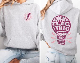 Sophos Electric Company Kindred's Curse Saga hoodie Everflame Bookish merch Romantasy Bookish Book Lover Booktok Merch Librariancore