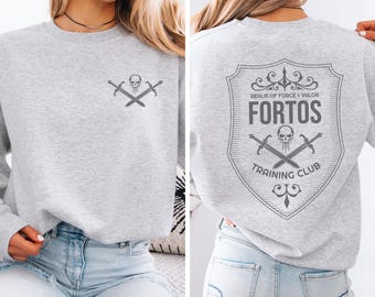 Fortos Training Center Kindred's Curse Saga sweatshirt Everflame Bookish merch Romantasy Bookish Book Lover Booktok Merch Librariancore