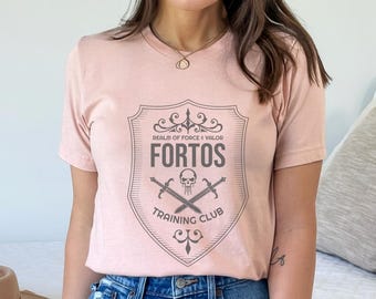 Fortos Training Center Kindred's Curse Saga shirt Everflame Bookish merch Romantasy Bookish Book Lover Booktok Merch Librariancore
