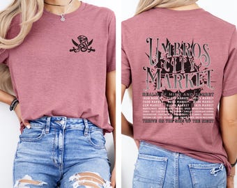 Umbros City Market Kindred's Curse Saga shirt Everflame Bookish merch Romantasy Bookish Book Lover Booktok Merch Librariancore