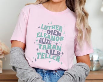 Diem's Inner Circle Kindred's Curse Saga shirt Everflame Bookish merch Romantasy Bookish Book Lover Booktok Merch Librariancore