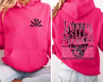 Umbros City Market Kindred's Curse Saga hoodie Everflame Bookish merch Romantasy Bookish Book Lover Booktok Merch Librariancore