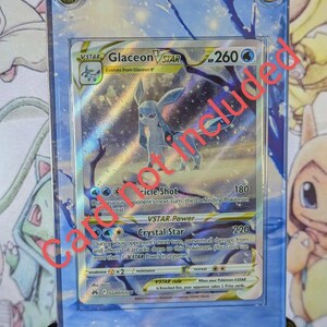 Custom Glaceon VSTAR GG40/GG70 Protective Case (Card Not Included)