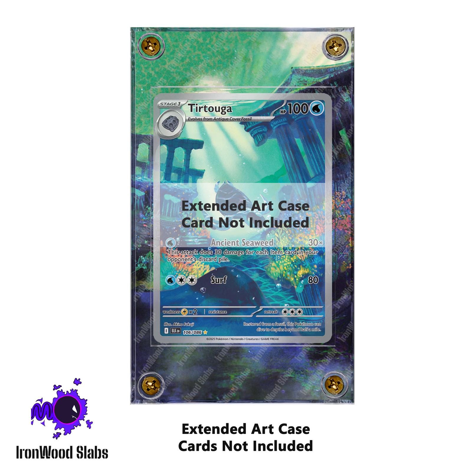 Tirtouga 106/086 Pokmon TCG SV Black Bolt Illustration Rare Extended Art  Case - Etsy Canada