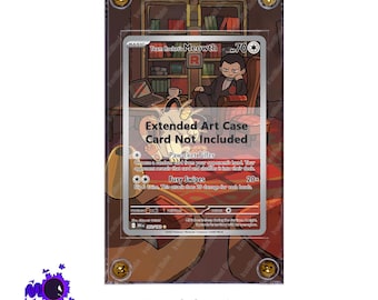 Team Rocket's Meowth 203/182 Sv10: Destined Rivals Extended Art Case
