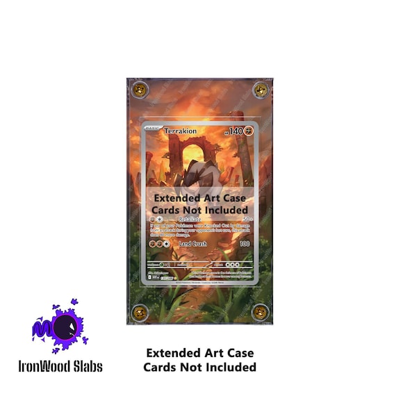 Pokemon TCG - Terrakion - 135/086 - IR - SV: White Flare Extended Art Case  - Etsy Canada