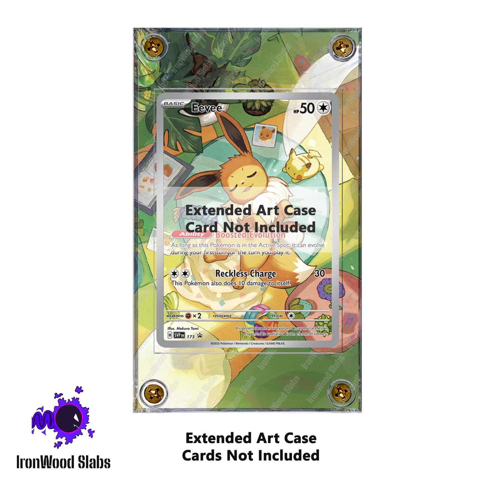 Eevee 173 Scarlet & Violet Promo Cards Protective Case - Etsy