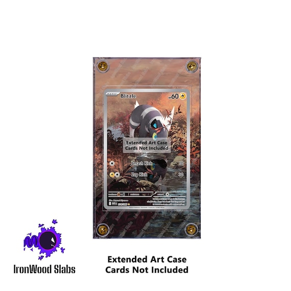 Blitzle 114/086 Sv: White Flare Illustration Rare Extended Art Display Case  - Etsy