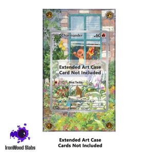 Pokemon Charmander 044 Sv: Scarlet & Violet Promo Card Extended Art Case