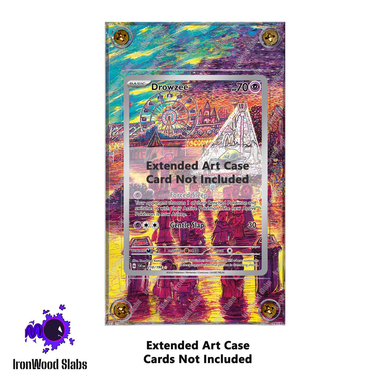 Drowzee 210/198 Illustration Rare IR Extended Art Case - Etsy