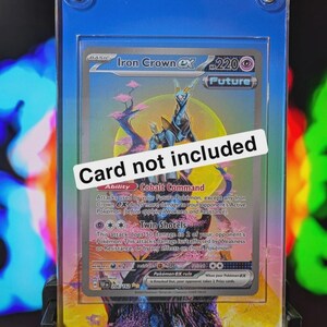 Iron Crown ex 206/162 Temporal Forces SIR Extended Art Case (Card Not Included)