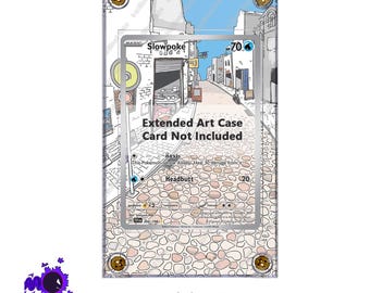Slowpoke 204/198 Illustration Rare IR Extended Art Case