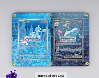 Jellicent ex 168/86 Frillish 126/086 White Flare Extended Art display dubbele kast