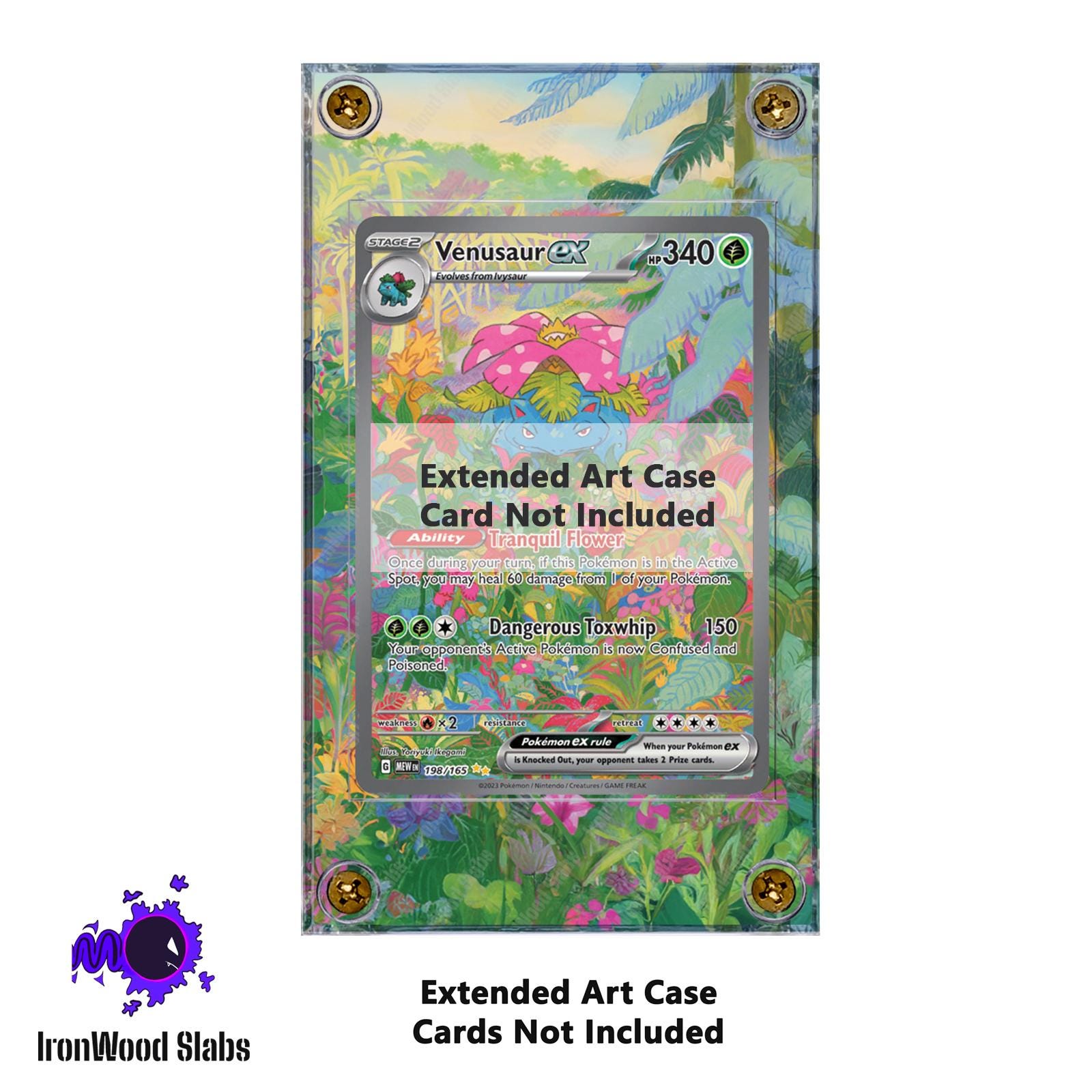 amazon pokemon cards rainbow rare Venusaur EX 198/165 Scarlet &