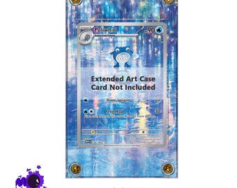 Poliwhirl 176/165 Scarlet & Violet 151 Illustration Rare Extended Art Case