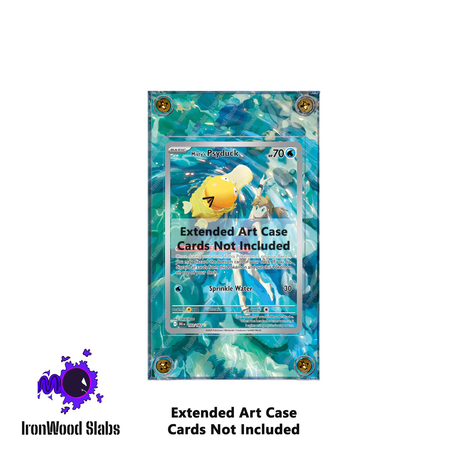 Misty's Psyduck 193/182 Sv10: Destined Rivals Extended Art Case - Etsy