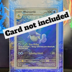 Wartortle 171/165 Sv: Estojo protetor Scarlet & Violet 151 (cartão não incluído)