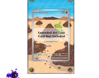 Larvitar 203/197 Sv03: Fiamme di Ossidiana Custodia estesa