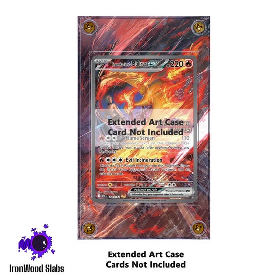 Team Rocket's Moltres 229/182 Destined Rivals Pokemon Extended Art Case -  Etsy