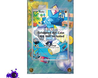 Riolu 215/198 Sv01: Scarlet & Violet Base Extended Art Case
