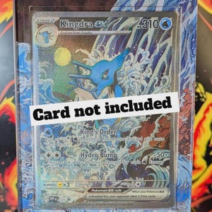 Kingdra ex 131 Sv: Promo Cards Protective Case (Card Not Included)