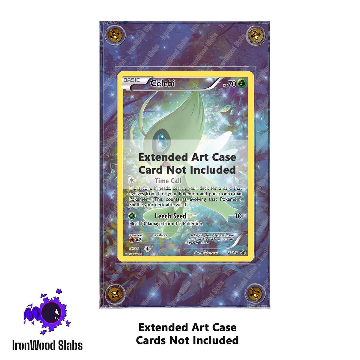 Pokémon TCG Mythical Celebi XY111 Full Art Black Star Promo