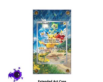 Pikachu 027 Sv : grande vitrine pour cartes promotionnelles écarlates et violettes