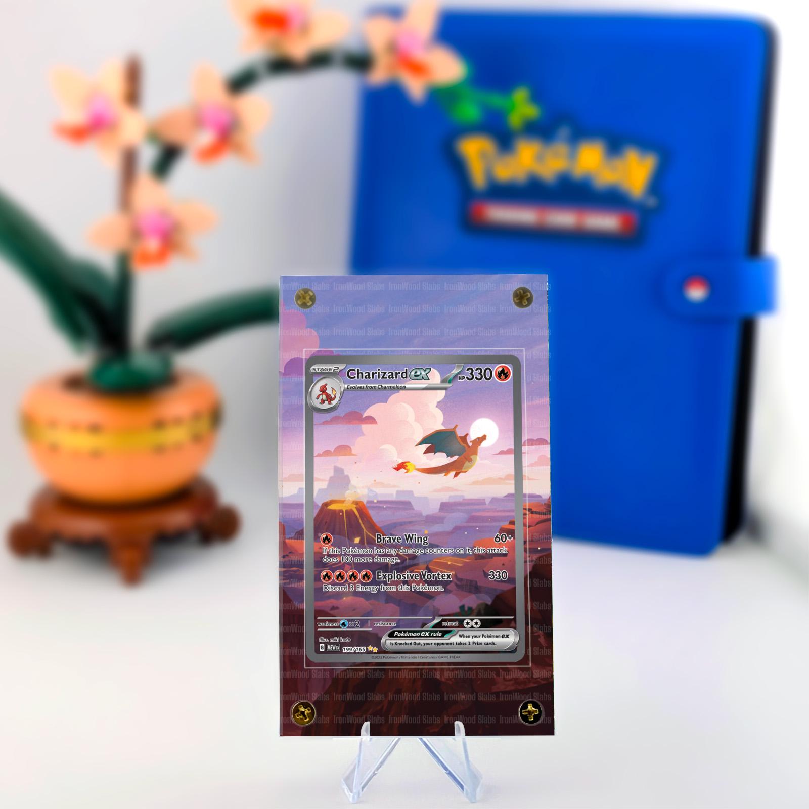 ポケモン 151 リザードンEX 拡張アートケース - Etsy 日本