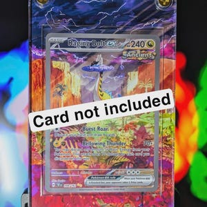 Raging Bolt ex 208/162 Temporal Forces SIR Extended Case (Card Not Included)