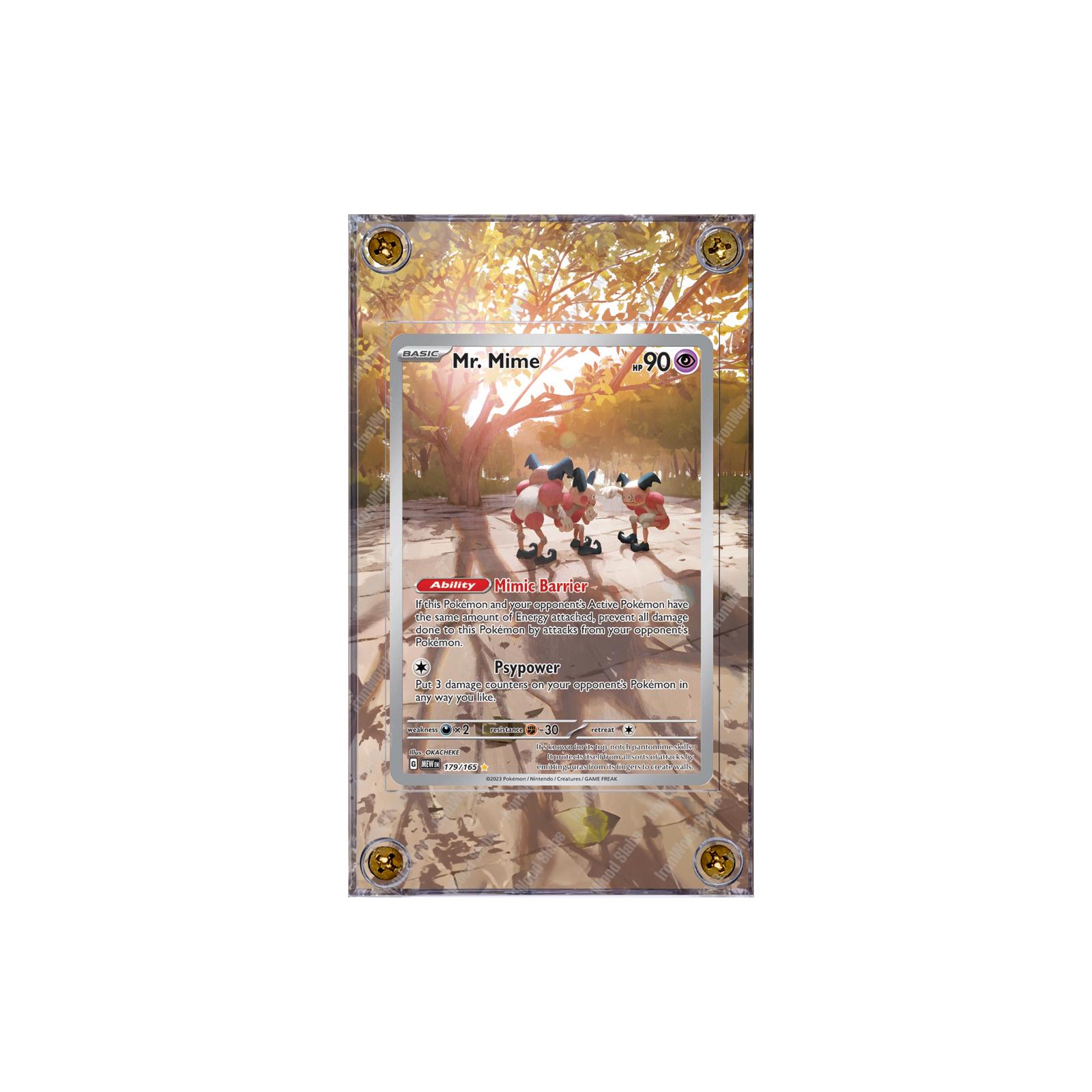 Mr. Mime - IR 179/165 - 151 SV Extended Art Case - Etsy