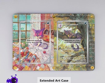Liepard 137/086 Purrloin 136/086 White Flare Extended Art-vitrine