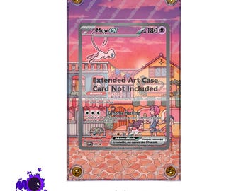 NEW CASE 2.0 - Mew Ex Promo 053 - Pokémon 151 - Magnetic Case for