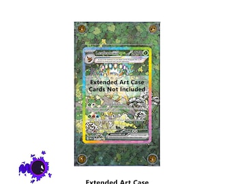 リーフィア ex SAR | ポケモンカード用拡張アートディスプレイケース