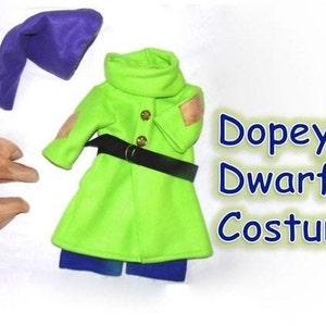 Baby to 6/6x  Dwarf Costume from Disney's Snow White - Free shipping