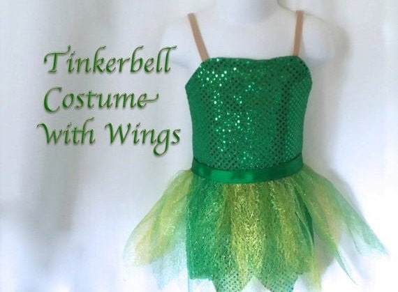 tinkerbell costume 4t